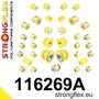 StrongFlex STF116269A Kit Completo Silentblocks Poliuretano Suspensión Sport Mercedes CL C216 W221 RWD