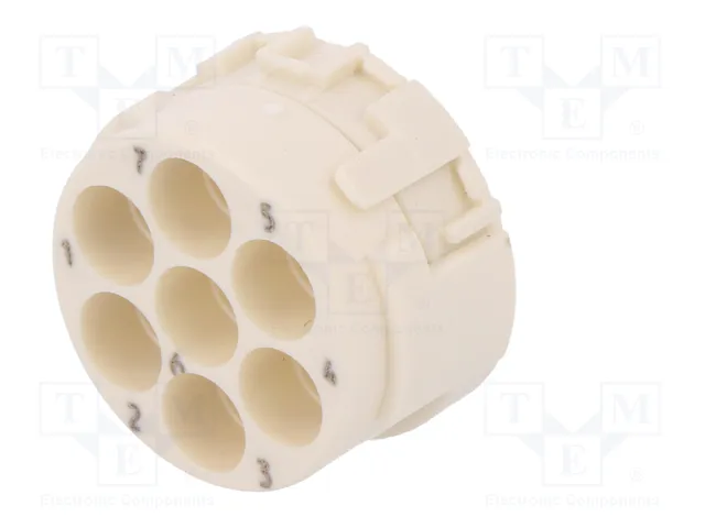 HARTING Conector M23 Macho de 6 Pines Industrial