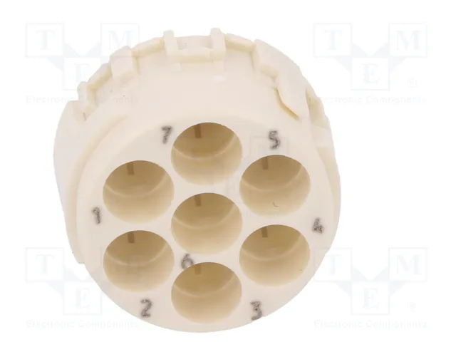 HARTING Conector M23 Macho de 6 Pines Industrial