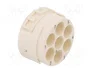 HARTING Conector M23 Macho de 6 Pines Industrial