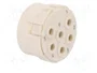 HARTING Conector M23 Macho de 6 Pines Industrial