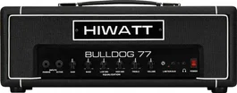 HIWATT Bulldog Cabezal Amplificador Bajo 100W Transistores EQ 4 Bandas Entradas Activa Pasiva Auxiliar Salida DI XLR Negro