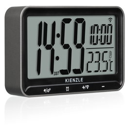 Kienzle Reloj Despertador Digital Horizontal con Control por Radio