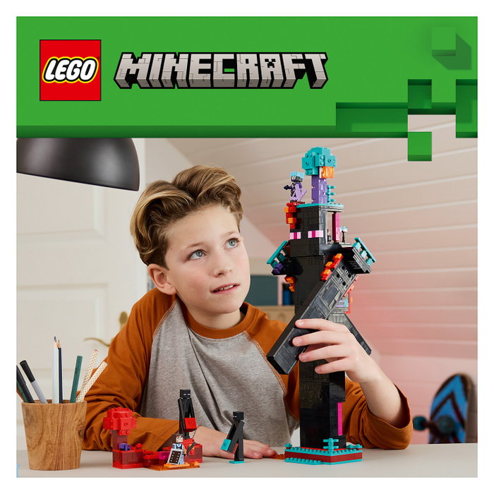 LEGO 21279 Minecraft Der Enderman-Turm Juego de Construcción 867 Piezas 9+ Años Multicolor LEGO 21279 Minecraft Der Enderman-Turm Juego de Construcción 867 Piezas 9+ Años Multicolor