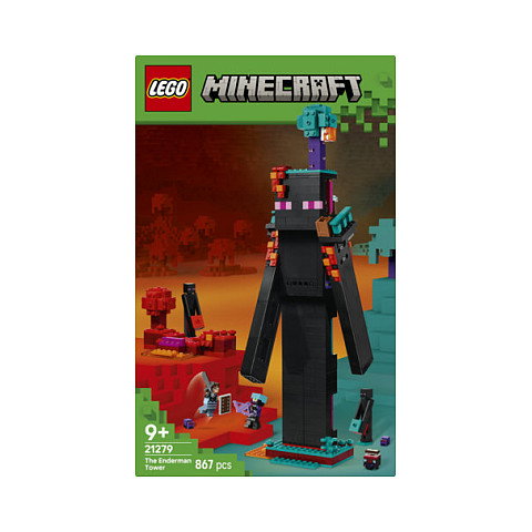 LEGO 21279 Minecraft Der Enderman-Turm Juego de Construcción 867 Piezas 9+ Años Multicolor LEGO 21279 Minecraft Der Enderman-Turm Juego de Construcción 867 Piezas 9+ Años Multicolor