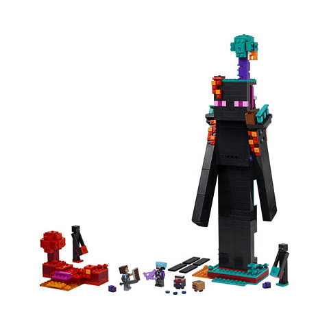 LEGO 21279 Minecraft Der Enderman-Turm Juego de Construcción 867 Piezas 9+ Años Multicolor LEGO 21279 Minecraft Der Enderman-Turm Juego de Construcción 867 Piezas 9+ Años Multicolor