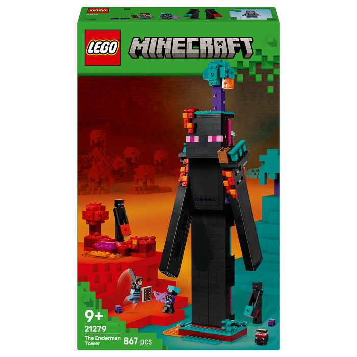 LEGO 21279 Minecraft Der Enderman-Turm Juego de Construcción 867 Piezas 9+ Años Multicolor LEGO 21279 Minecraft Der Enderman-Turm Juego de Construcción 867 Piezas 9+ Años Multicolor