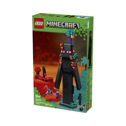 LEGO 21279 Minecraft Der Enderman-Turm Juego de Construcción 867 Piezas 9+ Años Multicolor LEGO 21279 Minecraft Der Enderman-Turm Juego de Construcción 867 Piezas 9+ Años Multicolor