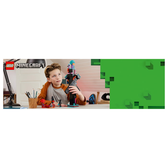 LEGO 21279 Minecraft Der Enderman-Turm Juego de Construcción 867 Piezas 9+ Años Multicolor LEGO 21279 Minecraft Der Enderman-Turm Juego de Construcción 867 Piezas 9+ Años Multicolor