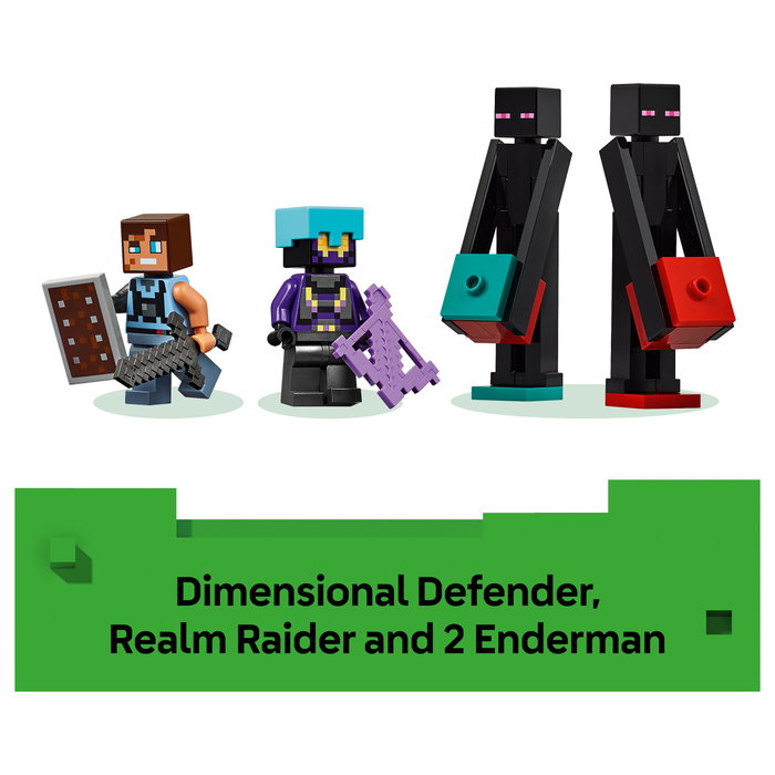 LEGO 21279 Minecraft Der Enderman-Turm Juego de Construcción 867 Piezas 9+ Años Multicolor LEGO 21279 Minecraft Der Enderman-Turm Juego de Construcción 867 Piezas 9+ Años Multicolor