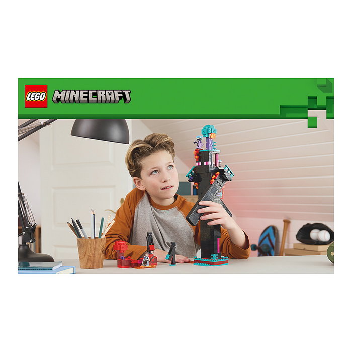 LEGO 21279 Minecraft Der Enderman-Turm Juego de Construcción 867 Piezas 9+ Años Multicolor LEGO 21279 Minecraft Der Enderman-Turm Juego de Construcción 867 Piezas 9+ Años Multicolor