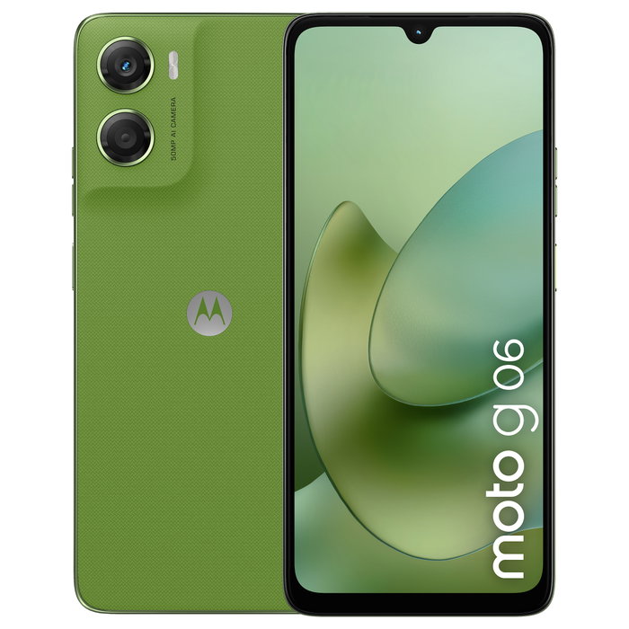 Motorola moto g06 6.88" 4GB RAM 256GB Verde (Tendril) Cámara 50MP Android 15 Motorola moto g06 6.88" 4GB RAM 256GB Verde (Tendril) Cámara 50MP Android 15