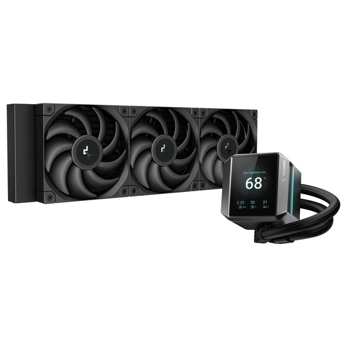 Deepcool MYSTIQUE 360 Sistema de Refrigeración Líquida AIO RGB Negro Deepcool MYSTIQUE 360 Sistema de Refrigeración Líquida AIO RGB Negro