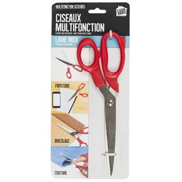 Je cherche une Idee Tijeras Multifunción Acero Inoxidable Cortan Papel Tela Cartón Uso Diario Medidas 8.5x1.5 cm H.25 cm