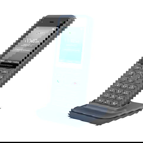 Grandstream WP836 Teléfono IP Inalámbrico con Wi-Fi 6, Pantalla LCD de 2.8", 3 Líneas, 1000 Contactos, Batería 3000 mAh, Bluetooth