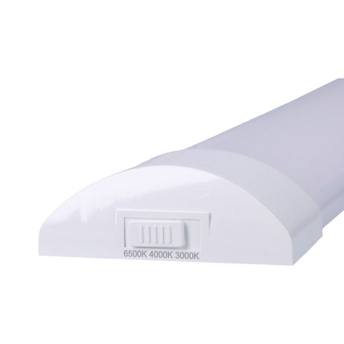 Edm Regleta LED 45 W con Temperatura de Luz Variable 6500 K / 4000 K / 3000 K, 4820 lm