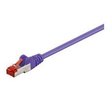 MicroConnect Cable de Red CAT6 F/UTP 0.5m Púrpura