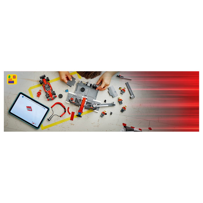 LEGO City Parada en boxes de F1 con coche Ferrari 60443