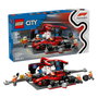 LEGO City Parada en boxes de F1 con coche Ferrari 60443