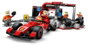 LEGO City Parada en Boxes de F1 y Equipo Mecánico con Ferrari
