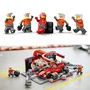 LEGO City Parada en Boxes de F1 y Equipo Mecánico con Ferrari