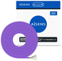 Aisens Bobina Cable de Red Cat6 UTP AWG23 CCA 100m Violeta