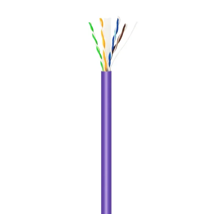 Aisens Bobina Cable de Red Cat6 UTP AWG23 CCA 100m Violeta
