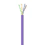 Aisens Bobina Cable de Red Cat6 UTP AWG23 CCA 100m Violeta