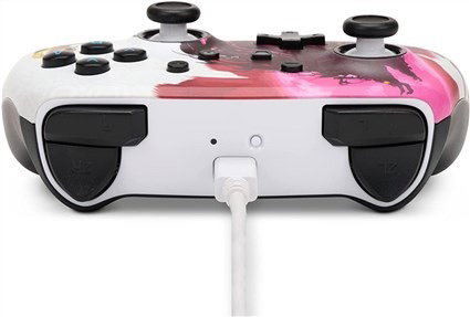 Power A 1522654-02 Mando Inalámbrico Mejorado, Licencia Oficial Nintendo Switch, The Legend of Zelda: Blood Moon, Controles de Movimiento, hasta 30h de Juego