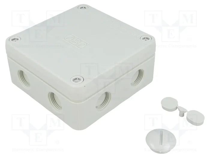 OBO BETTERMANN B 9/T Caja de conexiones gris claro IP67 OBO BETTERMANN B 9/T Caja de conexiones gris claro IP67