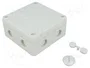 OBO BETTERMANN B 9/T Caja de conexiones gris claro IP67