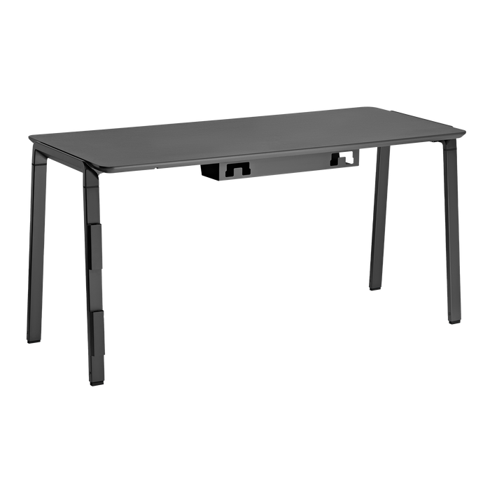 Phoenix Horizon Mesa de Escritorio Gaming XL 150x65 cm, MDF 25mm, Base Metálica, Tiras RGB, Gestión de Cables