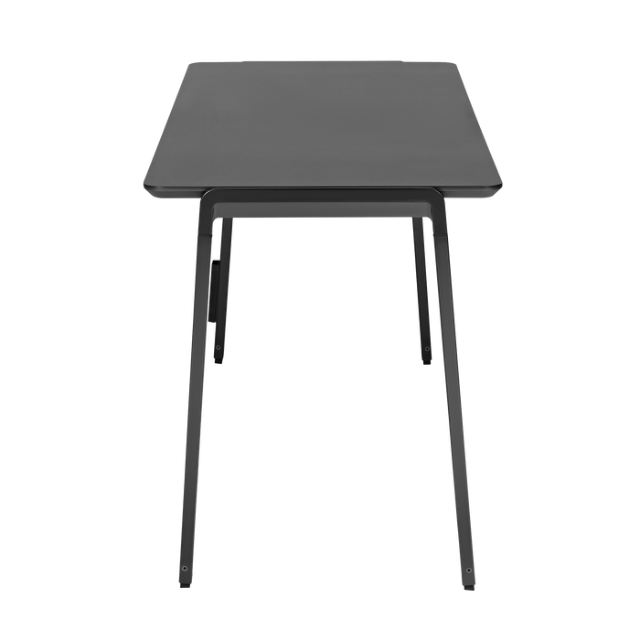 Phoenix Horizon Mesa de Escritorio Gaming XL 150x65 cm, MDF 25mm, Base Metálica, Tiras RGB, Gestión de Cables