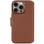 Decoded Leather Detachable Wallet para iPhone 16 Pro, Marrón