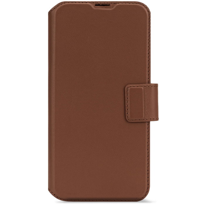 Decoded Leather Detachable Wallet para iPhone 16 Pro, Marrón