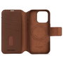 Decoded Leather Detachable Wallet para iPhone 16 Pro, Marrón