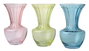 DKD Home Decor Set de 6 Jarrones de Cristal Surtidos 15x15x25 cm