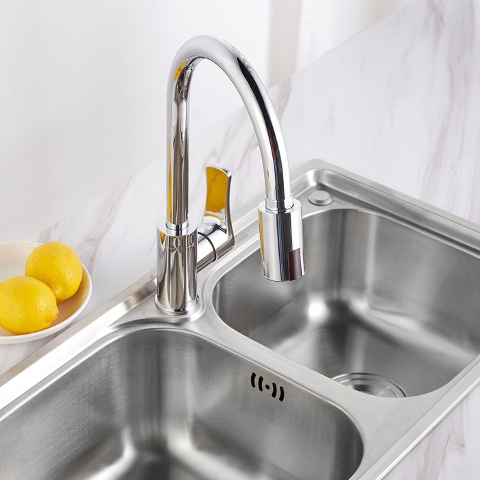 Edm Grifo Automático a Batería 01126, Dispensador Agua Inteligente con Sensor, Recargable USB, Ahorro Agua