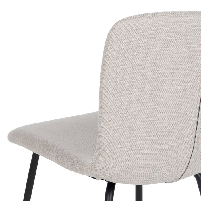 Silla Crema Tejido-Metal Salón 44 X 55 X 82 cm (Set de 4) Silla Crema Tejido-Metal Salón 44 X 55 X 82 cm (Set de 4)