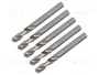 RECA Broca para metal de acero rápido al cobalto HSS-Co, 6 mm