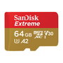 SanDisk Extreme 64 GB microSDXC A2 V30 UHS-I