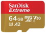 SanDisk Extreme 64 GB microSDXC A2 V30 UHS-I