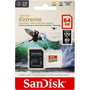 SanDisk Extreme 64 GB microSDXC A2 V30 UHS-I