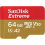 SanDisk Extreme 64 GB microSDXC A2 V30 UHS-I