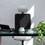 PIQUERAS Y CRESPO Silla de oficina Zulema Verde botella y Blanco