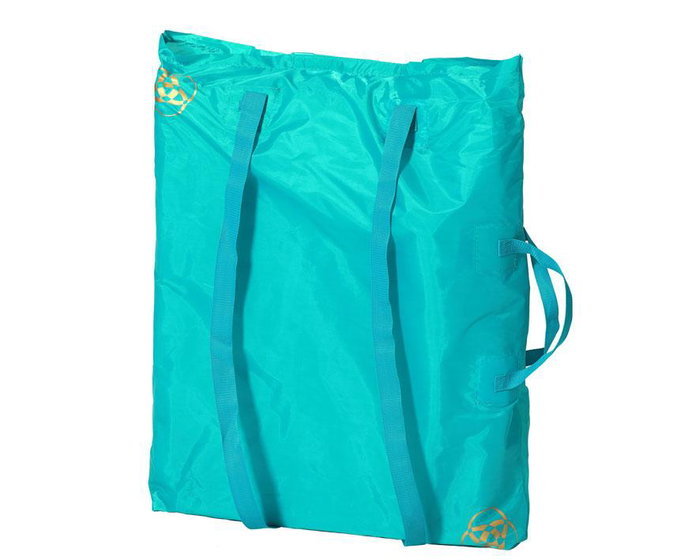 G/.Sillón Fijo Alto Azul Claro Alum.22 Mm Textiline2X1 51X56X37/88Cm