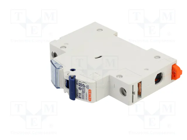 GEWISS MCB Interruptor magnetotérmico 16A 1P 6kA