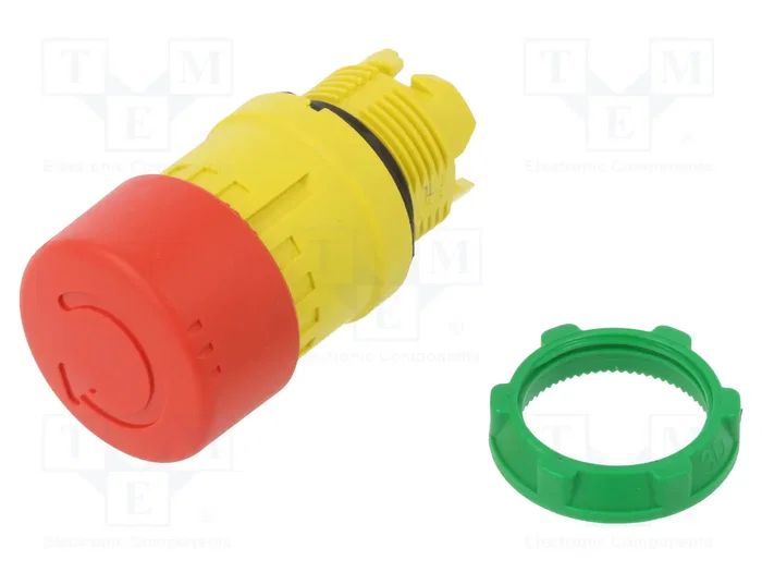 SCHNEIDER ELECTRIC Interruptor de emergencia Harmony XB5 de 22mm rojo SCHNEIDER ELECTRIC Interruptor de emergencia Harmony XB5 de 22mm rojo
