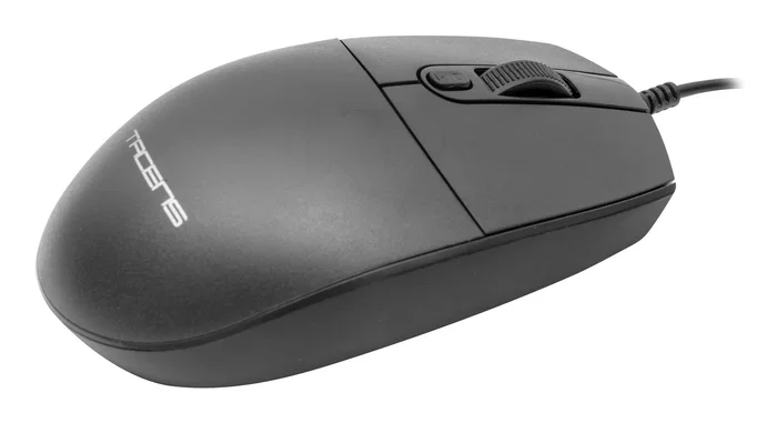 Tacens Anima ACP02FR Combo Teclado y Ratón USB, Teclado Completo AZERTY Francés con Tecla Copilot AI y Ratón Óptico 1600 DPI Ajustable - Negro