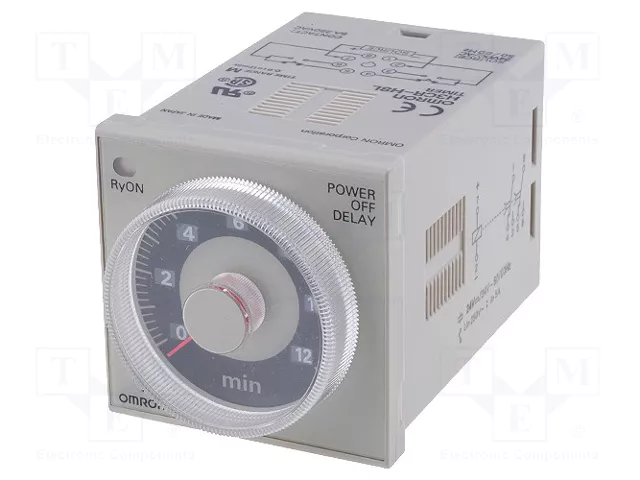 OMRON H3CR-H8LM24ACDC Relé de tiempo analógico 0,05÷12min DPDT OMRON H3CR-H8LM24ACDC Relé de tiempo analógico 0,05÷12min DPDT